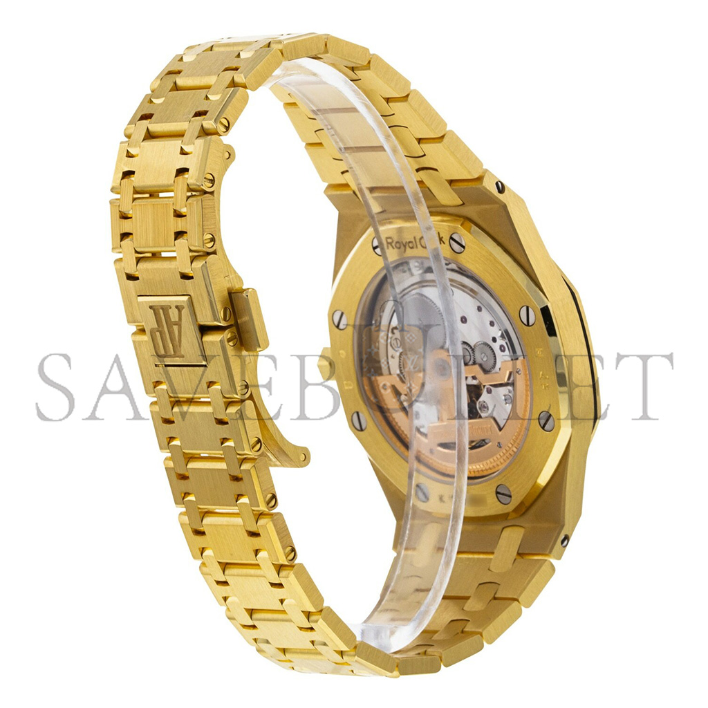 AUDEMARS PIGUET ROYAL OAK 18K YELLOW GOLD 39MM WATCH 15202BA.OO.1240BA.01